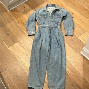 AGoldE Denim Jumpsuit
